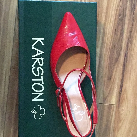 Red Patton Pumps Karston - Picture 2 of 3